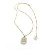 18K CC Perfume Bottle Chain Necklace