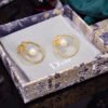 18K CD 30 Montaigne Pearls Earrings