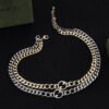 18K Double G Chain Necklace