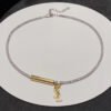 18K Saint Chain Diamond Necklace
