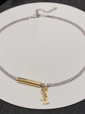 18K Saint Chain Diamond Necklace