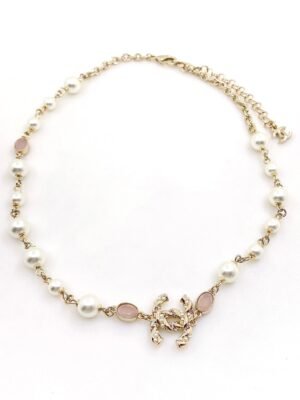 18K CC Pearls Necklace
