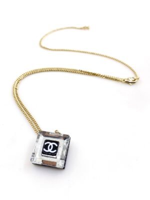 18K CC Crystals Necklace