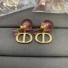 18K Petit CD Earrings