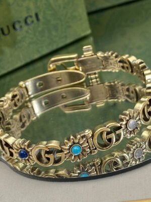 18K Double G Flowers Bracelet