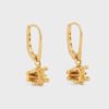 18K Triomphe Solitaire Earrings