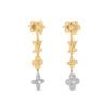 18K Louis Monogram Earrings