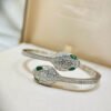 18K BV Serpenti Pave Diamond Bracelet