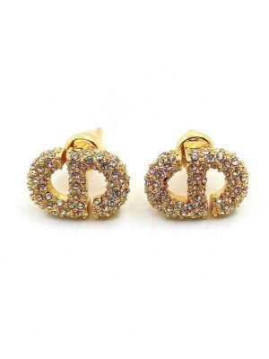 18K CD Diamonds Earrings