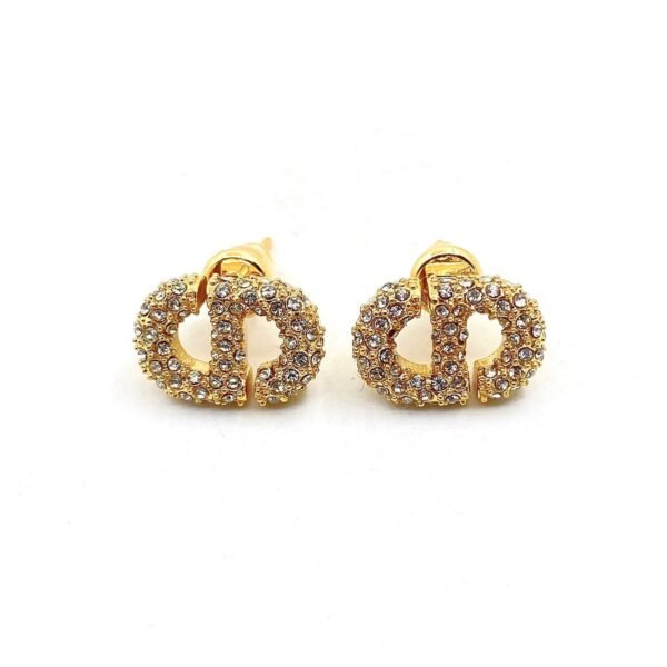 18K CD Diamonds Earrings