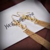 18K Saint Monogram Tassels Earrings