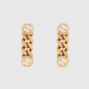 18K Double G Chain Earrings