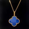 18K Magic Alhambra Agate Clover Necklace
