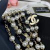 18K CC 23S Long Pearls Necklace