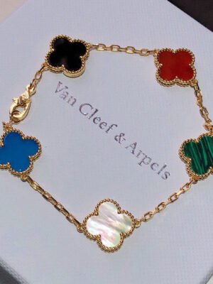 18K Vintage Alhambra Color Bracelet