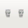 18K Panth¨¨re De Diamond Earrings