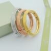 18K Perlee Pearls Five Rows Bracelet