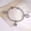 18K Double G GG Star Bracelet