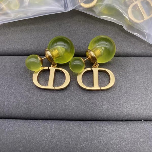 18K Petit CD Earrings