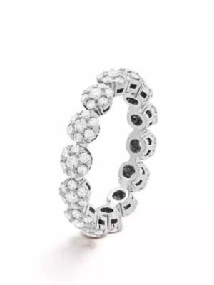 18K Fleurette Wedding Diamond Ring