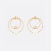 18K CD Revolution Pearl Earrings