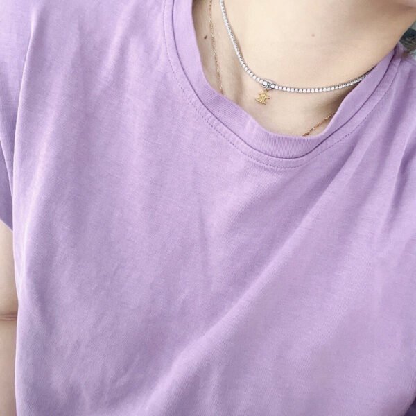 18K Triomphe Crystals Link Necklace