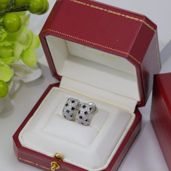 18k Panth¨¨re De Earrings