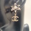 18K CC Camellia Pendant Earrings