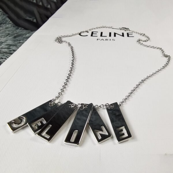 18K Triomphe Script Necklace