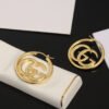 18K Double G Earrings
