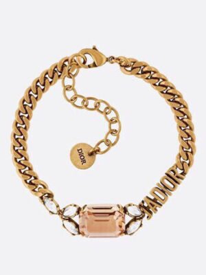 18K CD J¡¯Adior Multicolor Crystals Bracelet