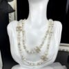 18K CC Pearls Necklace