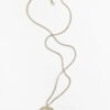 18K CC Heart Diamond Chain Necklace