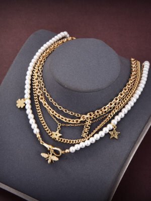 18K CD Tassel Necklace
