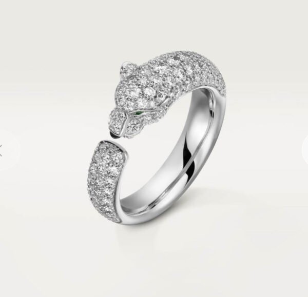 18K Panth¨¨re De Diamond Ring