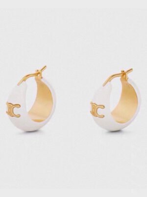18K Triomphe Pearl Earrings