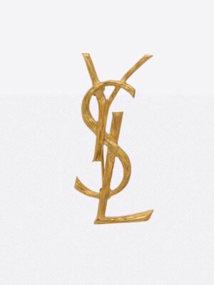 18K Saint Vintage Brooch