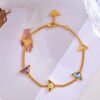 18K Pra Eternal Gold Semi-Precious Stones Bracelet