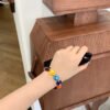 18K CC Color Beads Bracelet