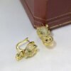 18K Panth¨¨re De Diamond Earrings