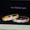 18K Perl¨¦e 5 Rows Diamond Bracelet