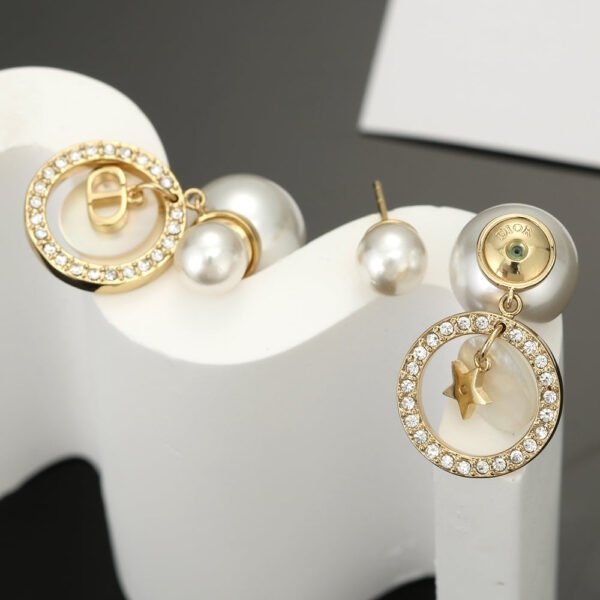 18K CD Tribales Pearl Earrings