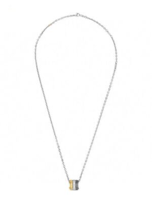 18K Louis Bold Tri-Color Necklace