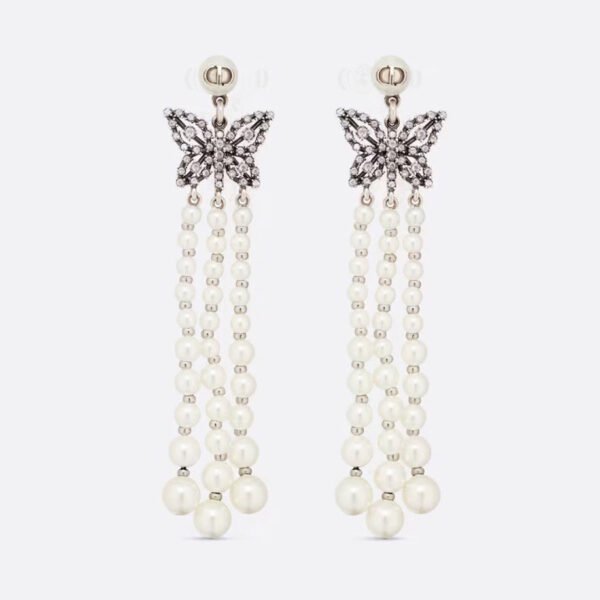 18K CD Papillon De Nuit Earrings