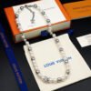 18K Louis Monogram Pearls Necklace