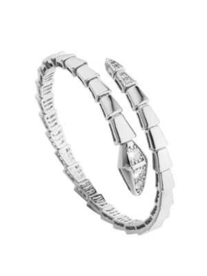 18K BV Serpenti Demi-Pav¨¦ Diamonds Bracelet
