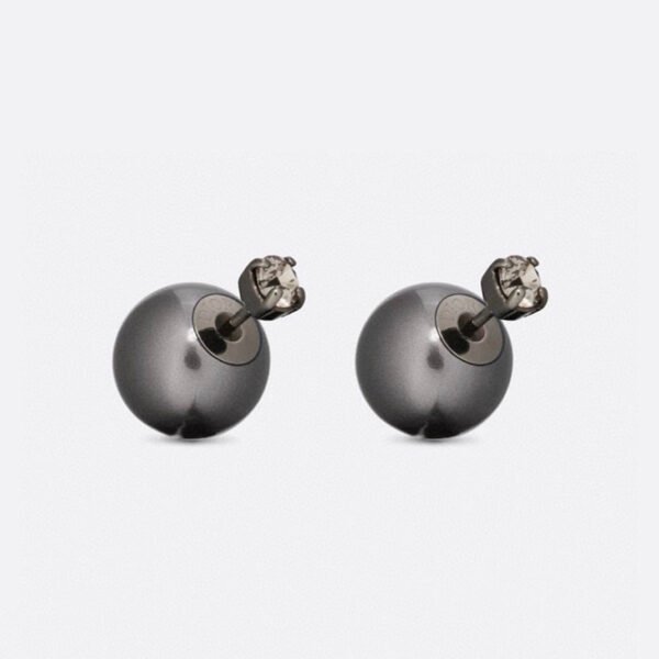 18K CD Tribales Black Earrings