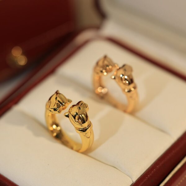 18K Panth¨¨re De Open Ring