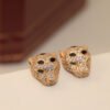 18K Panth¨¨re Earrings