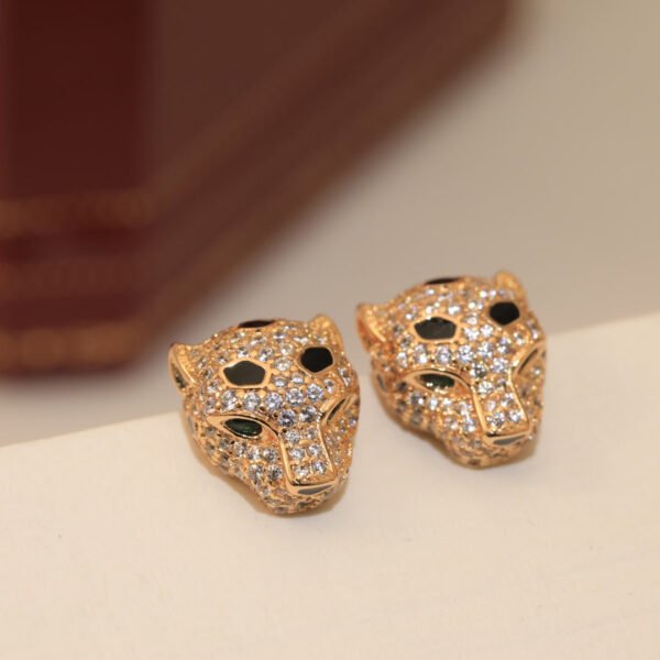 18K Panth¨¨re Earrings